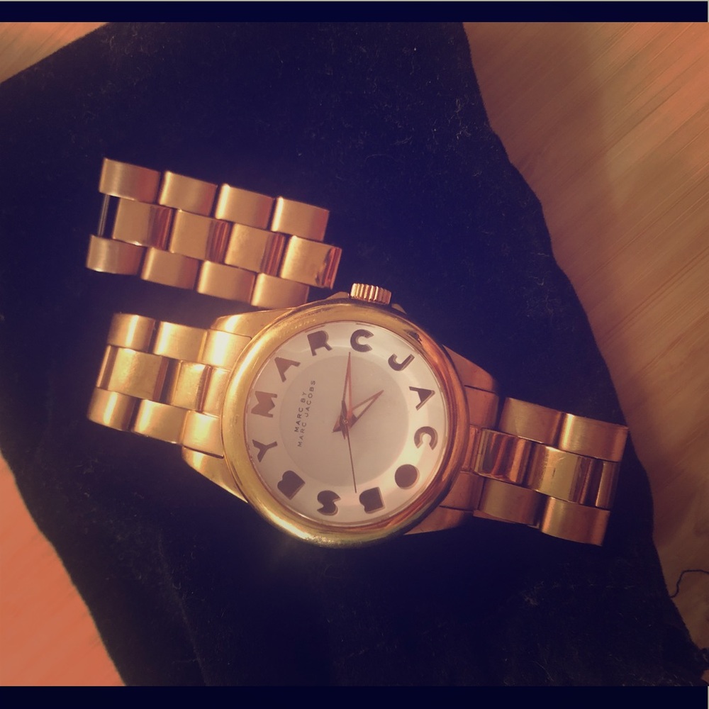 Marc by Marc Jacobs Rose Gold Watch